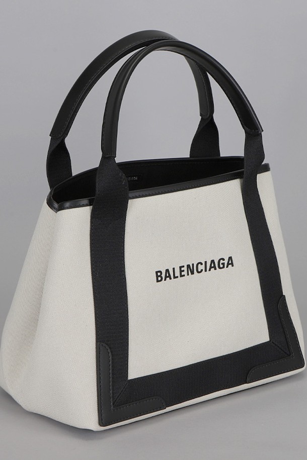 BALENCIAGA - 토트백 - 발렌시아가 네이비 카바스백 스몰 339933 2HH3N 9260 매니아온