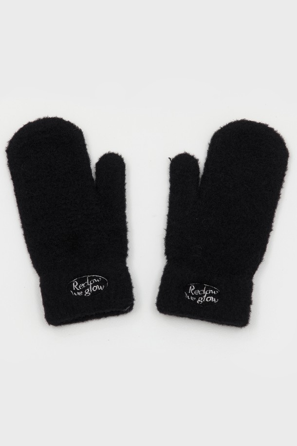 RECLOW - 기타소품 - FLUFFY LOGO MITTEN GLOVE 7 COLOR