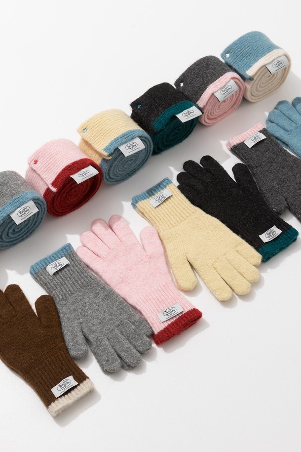 RECLOW - 스카프/머플러 - FROZEN MUFFLER GLOVE SET 7 COLOR