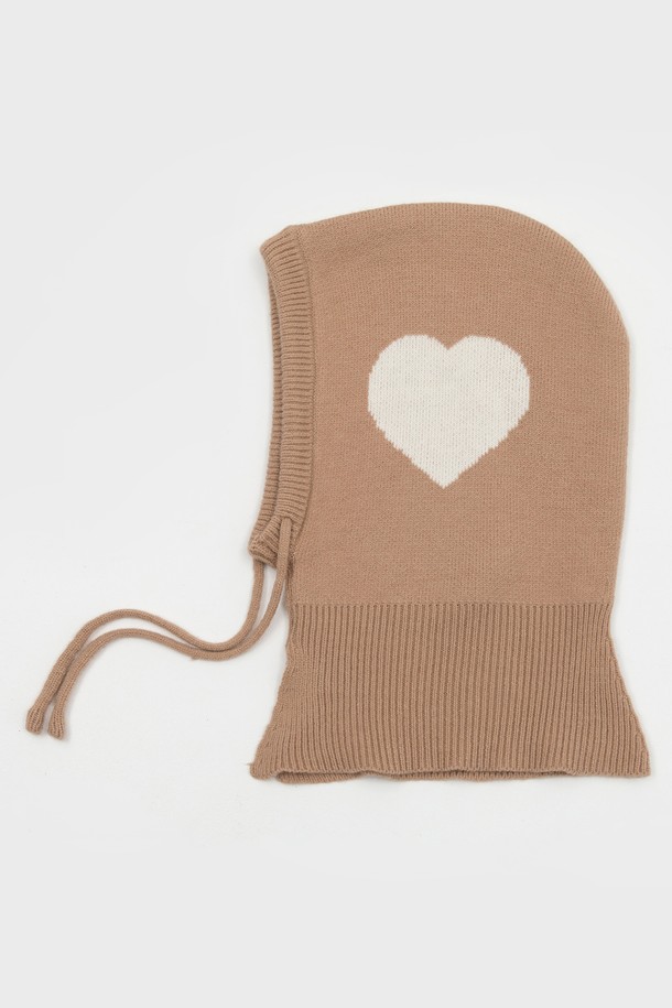 RECLOW - 모자 - HEART BALACLAVA 5 COLOR