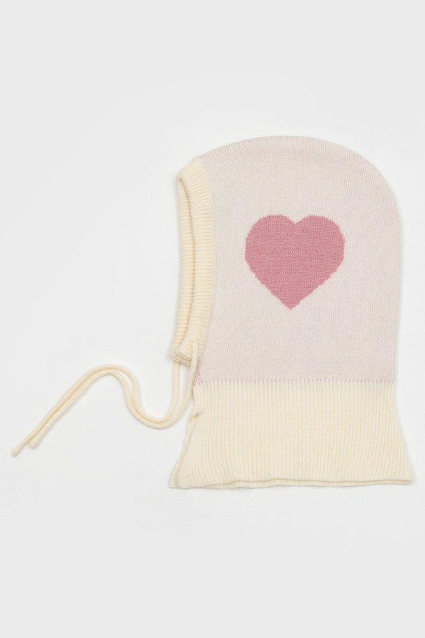 RECLOW - 모자 - HEART BALACLAVA 5 COLOR