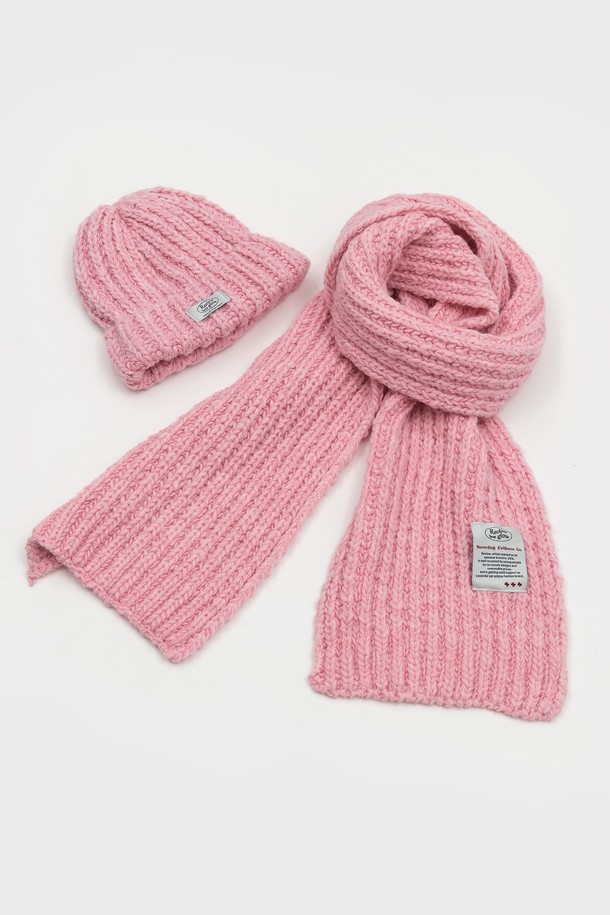 RECLOW - 스카프/머플러 - HALFNA MUFFLER BEANIE SET 3 COLOR