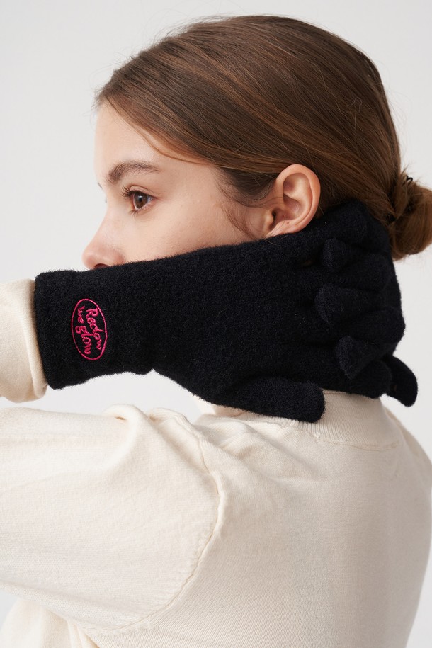 RECLOW - 기타소품 - FLUFFY LOGO GLOVES 8COLOR