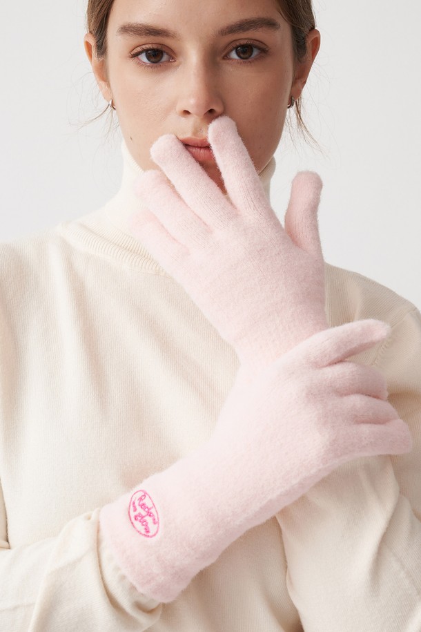 RECLOW - 기타소품 - FLUFFY LOGO GLOVES 8COLOR