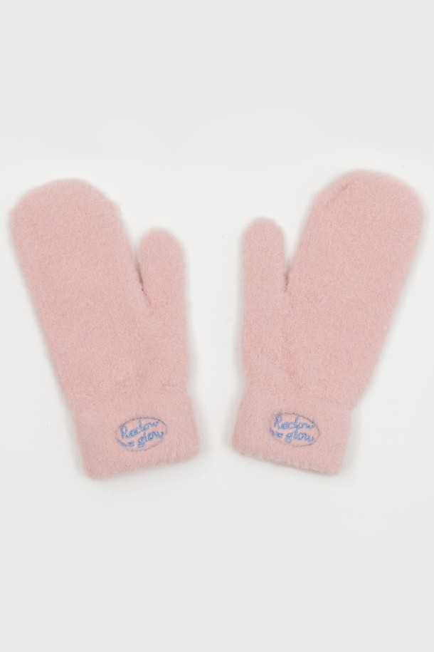 RECLOW - 기타소품 - FLUFFY LOGO MITTEN GLOVE 7 COLOR