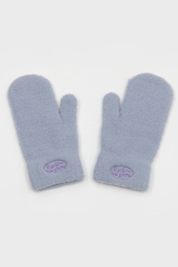 RECLOW - 기타소품 - FLUFFY LOGO MITTEN GLOVE 7 COLOR