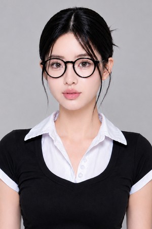 NIEVE 안경 BLACK