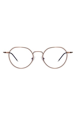 TR 스테인리스 안경 RL3 CRYSTAL BROWN