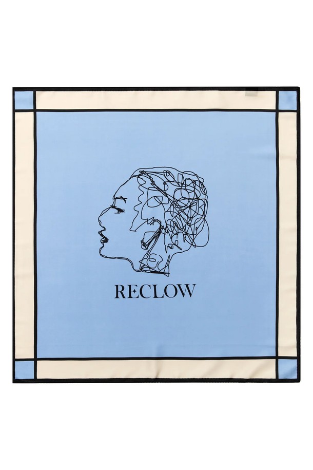 RECLOW - 스카프/머플러 - LAND 시그니처 드로잉 LOGO 스카프 3 COLOR