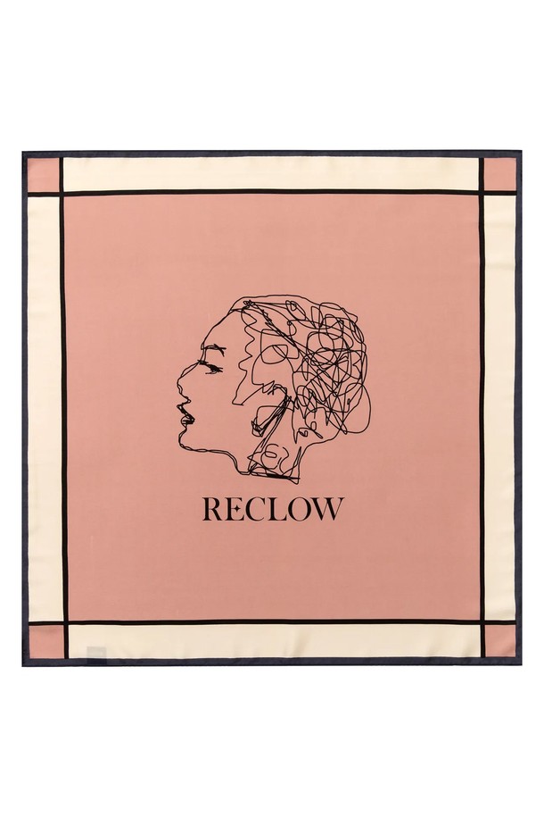 RECLOW - 스카프/머플러 - LAND 시그니처 드로잉 LOGO 스카프 3 COLOR