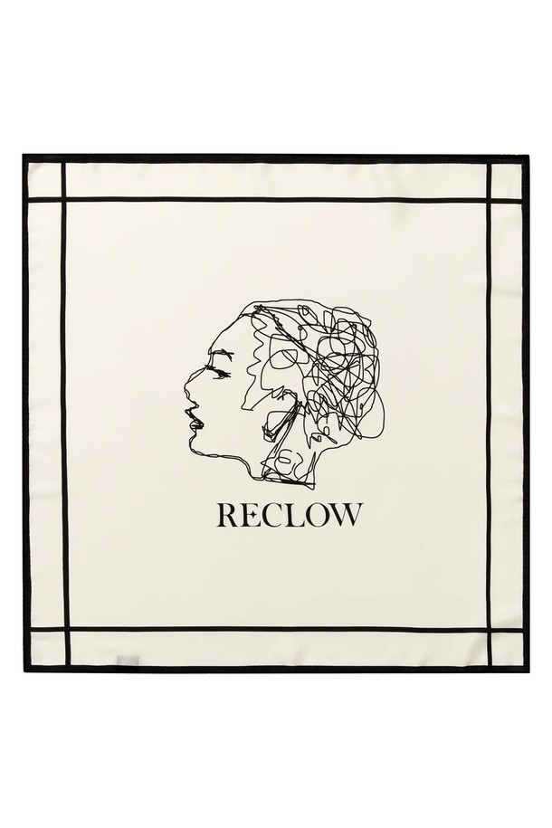 RECLOW - 스카프/머플러 - LAND 시그니처 드로잉 LOGO 스카프 3 COLOR