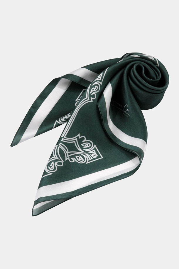 RECLOW - 스카프/머플러 - CROSS SILK SCARF 스카프 3 COLOR