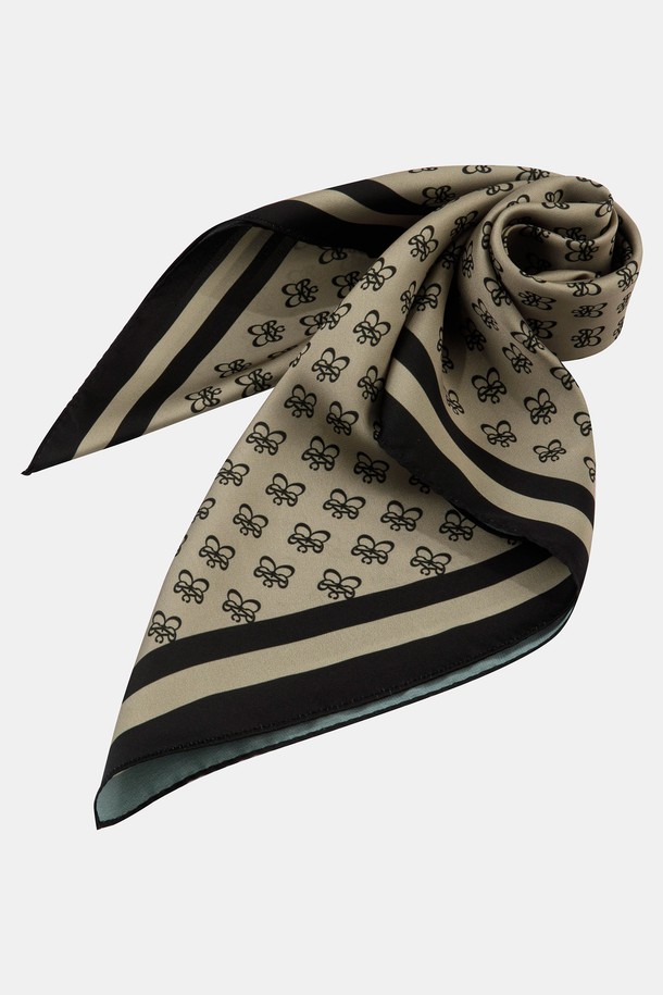 RECLOW - 스카프/머플러 - R-MONOGRAM SCARF 스카프 2 COLOR