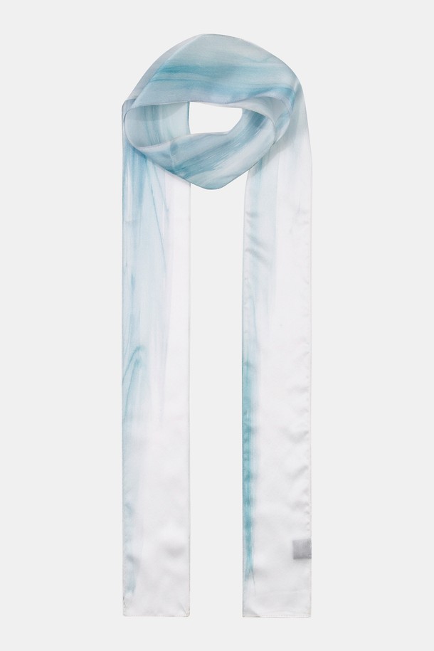 RECLOW - 스카프/머플러 - WATERCOLOR SILK LONG SCARF 스카프