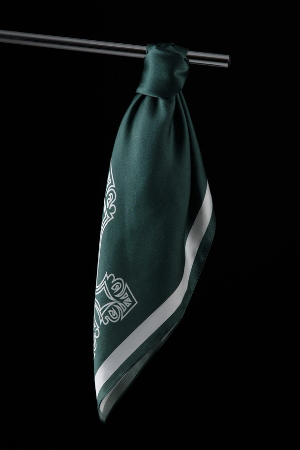 RECLOW - 스카프/머플러 - CROSS SILK SCARF 스카프 3 COLOR