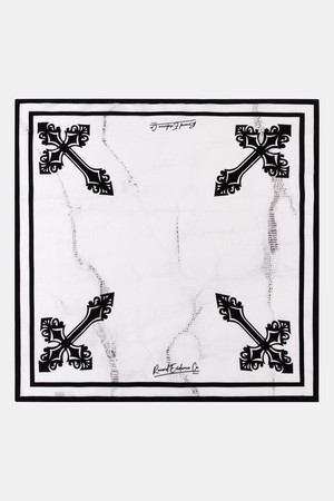 CROSS SILK SCARF 스카프 3 COLOR