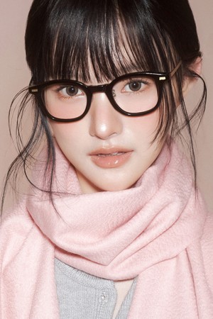 X.KAY 블루라이트 안경 GOLD BLACK