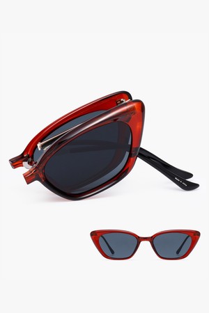 ENCLOS F 폴더 선글라스 RED