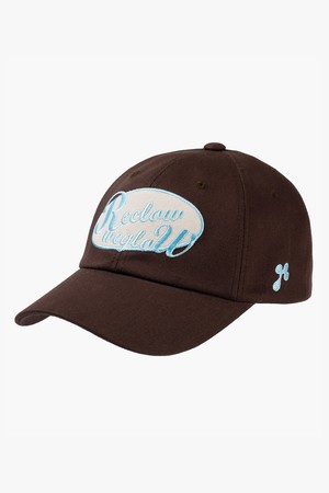 GLOW 로고 볼캡 BROWN
