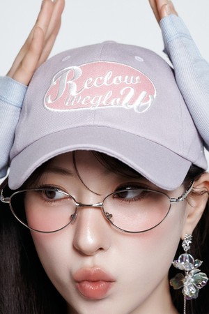 [5월 8일 출고] GLOW 로고 볼캡 PURPLE