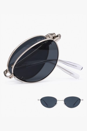 스테인리스 EPOCA F 폴더 선글라스 BLACK