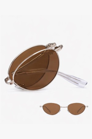 스테인리스 EPOCA F 폴더 선글라스 BROWN