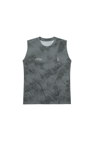 공용 타이다이 러닝 나시 티셔츠_GREY-a