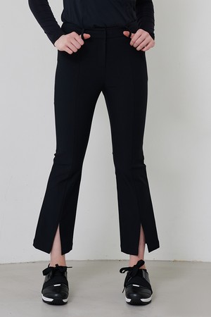 절개 포인트 부츠컷 팬츠 (블랙)_L3A1-PT01C_BLACK-a