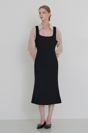 클리프 뷔스티에 원피스 블랙