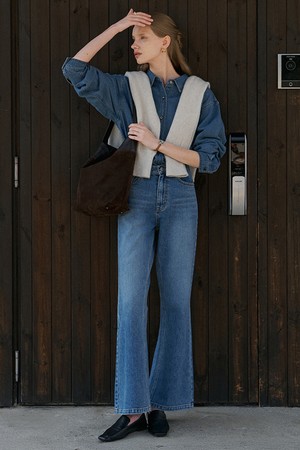 멜번 부츠컷 데님 중청