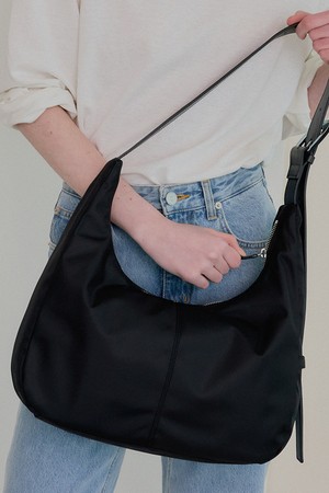 하이드 나일론 호보백