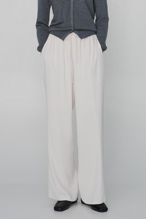 루이제 스트레이트 팬츠 크림