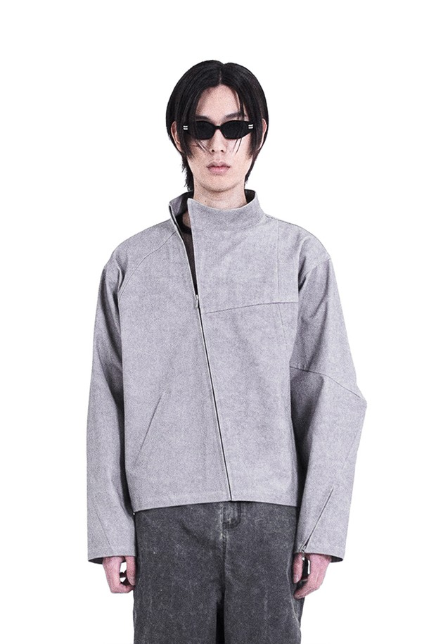 MACHINE -  - CONCRETE JACKET (Light Gray)