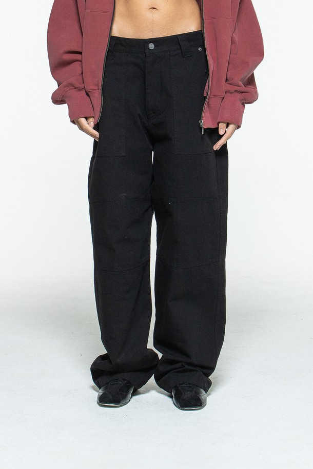 MACHINE - 캐주얼팬츠 - WORK PANTS(BLACK)