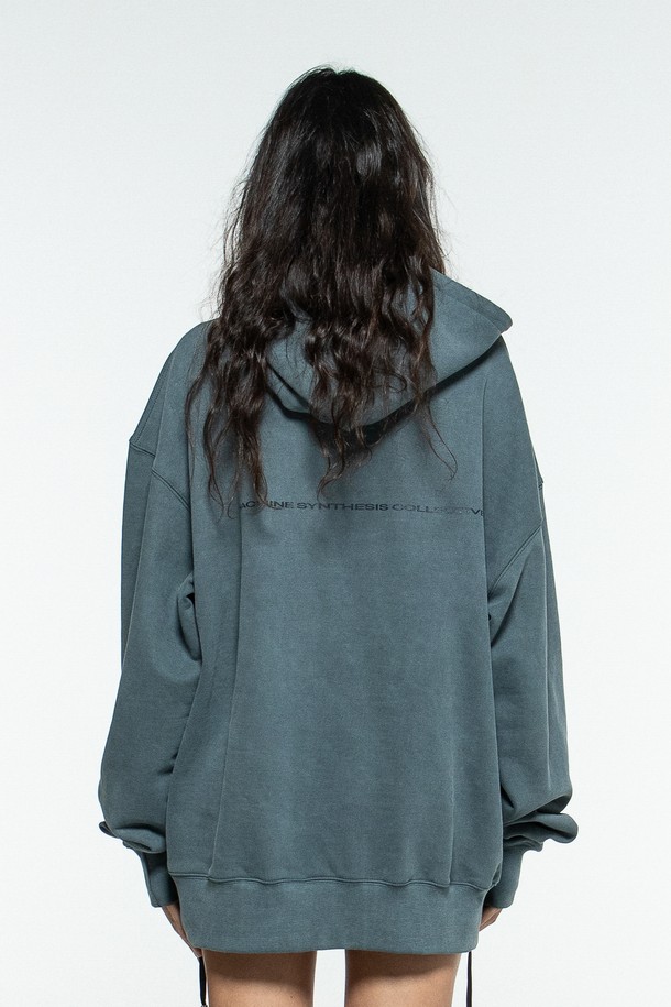 MACHINE - 후디 - UNIT HOODIE(TURQUOISE)