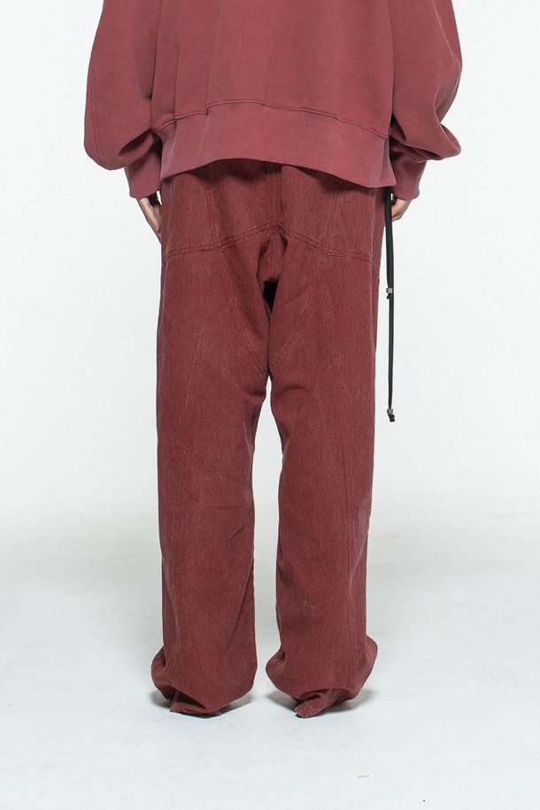 MACHINE - 캐주얼팬츠 - WORK PANTS(RED)