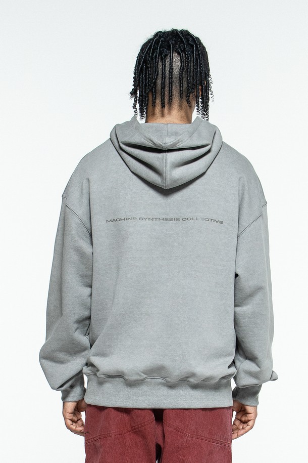 MACHINE - 후디 - UNIT HOODIE(GRAY)