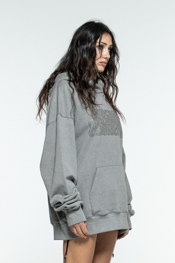 MACHINE - 후디 - UNIT HOODIE(GRAY)