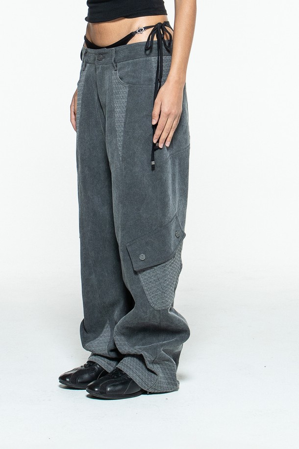 MACHINE - 캐주얼팬츠 - COG CARGO PANTS(CHARCOAL)[11/20 출고]