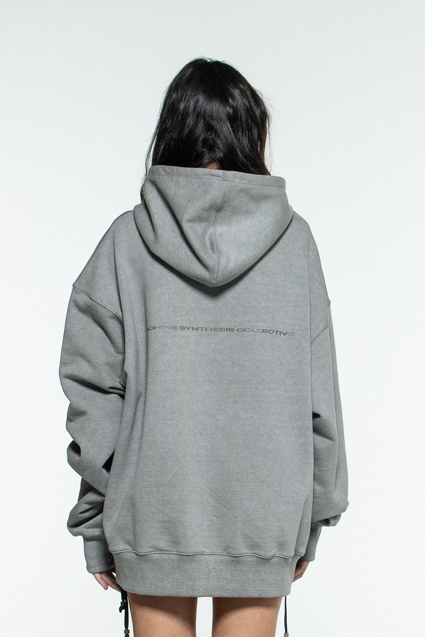 MACHINE - 후디 - UNIT HOODIE(GRAY)