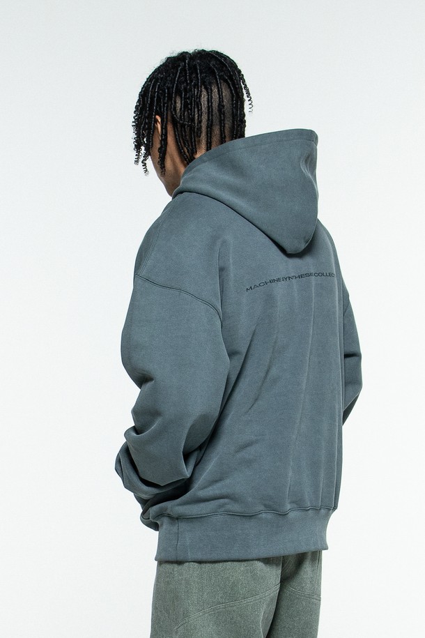 MACHINE - 후디 - UNIT HOODIE(TURQUOISE)