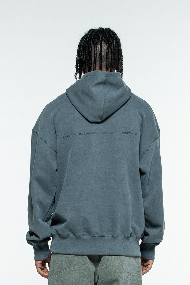 MACHINE - 후디 - UNIT HOODIE(TURQUOISE)