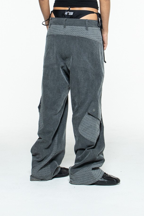 MACHINE - 캐주얼팬츠 - COG CARGO PANTS(CHARCOAL)[11/20 출고]