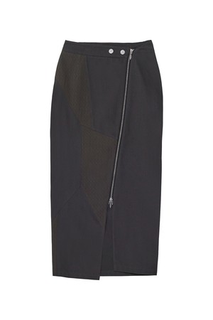 CONCRETE SKIRT (CHARCOAL)