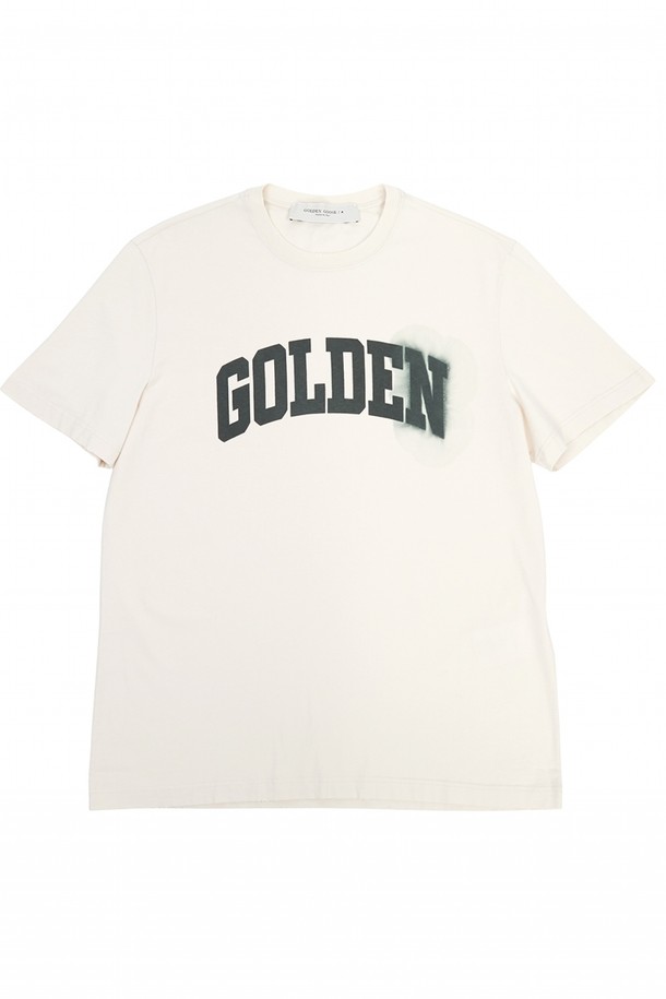 GOLDEN GOOSE  - 반팔티셔츠 - 골든구스  GMP01220 P000806 35820 남자 반팔티셔츠 레귤러핏