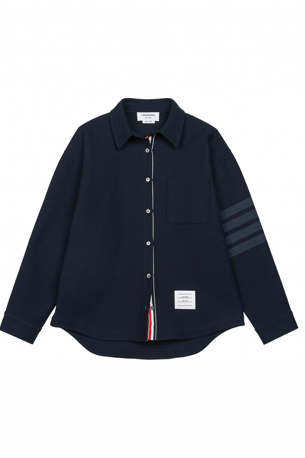 THOM BROWNE - 자켓 - 톰브라운 FJT247A 06772 415 여자 오버 셔츠 자켓