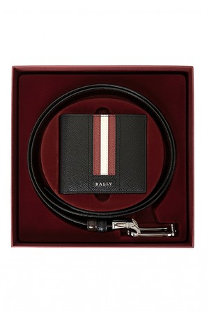 발리 BALLY GIFTBOX TRS 80 남자 반지갑 양면 캐쥬얼벨트