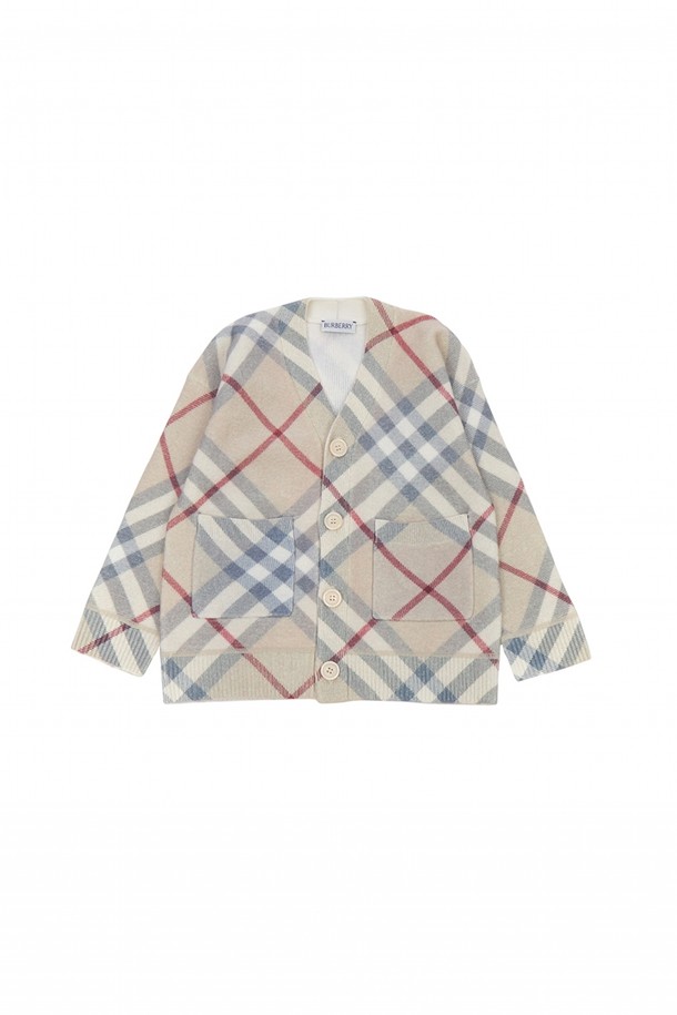 BURBERRY - 키즈아우터 - 버버리키즈 체크 가디건 ASHMORE CHECK 8093145 A2205 (성인착용가능)