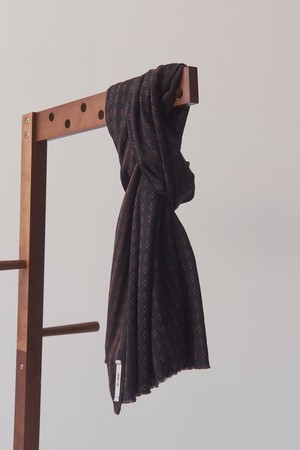 울 자카드 머플러