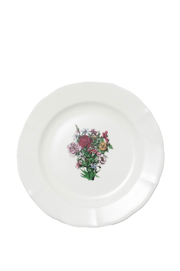 [한국도자기X티보에렘] 42. 8인치 접시 20CM 1P (Bouquet)는 프랑스 일러스트레이터 티보에렘과의 콜라보레이션으로 탄생한 접시입니다. 파인본차이나 소재에 40% 이상의 본애쉬를 함유하여 얇고 가벼우면서도 우수한 보온성을 자랑합니다. 섬세한 0.1mm 펜과 연필로 그린 건축물 일러스트와 플라워 패턴이 조화롭게 어우러져 아날로그 감성을 선사합니다. 20cm 사이즈로 실용성을 더했으며, 전자레인지, 식기세척기 사용이 가능하여 편리합니다. KS 제품인증, 납/카드뮴 불검출, 잉크침투저항성 테스트를 통과하여 안심하고 사용할 수 있으며, 24K 골드 인증으로 고급스러움을 더했습니다.
